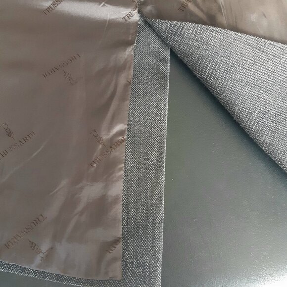 Trussardi Satoriale SZ 42 Grey 3 Button Men's Wool Sport Jacket Blazer - Picture 7 of 15